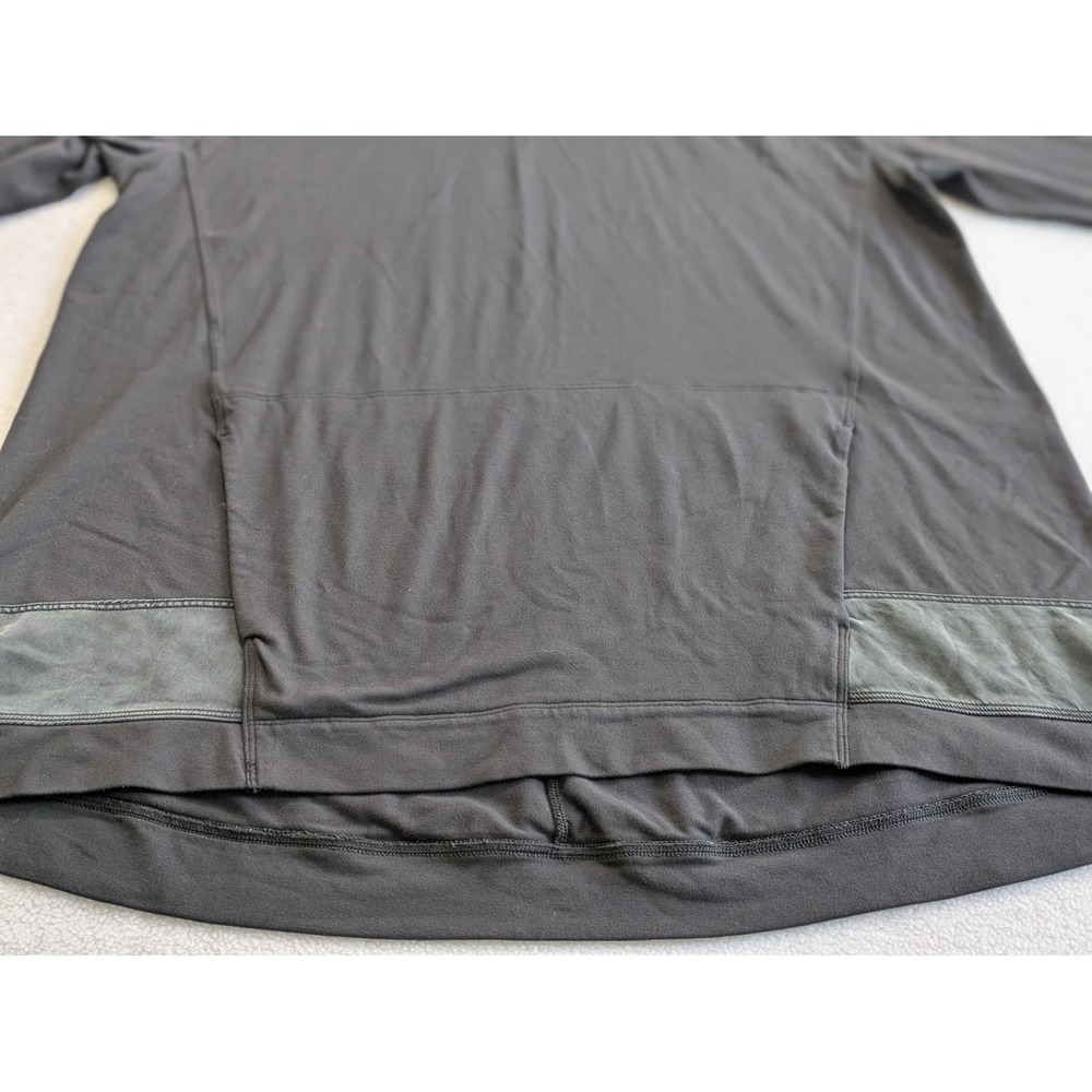 Lululemon Women's Hoodie Starting Place Sweatshirt Pullover Pockets Black Size 8 - Picture 2 of 13